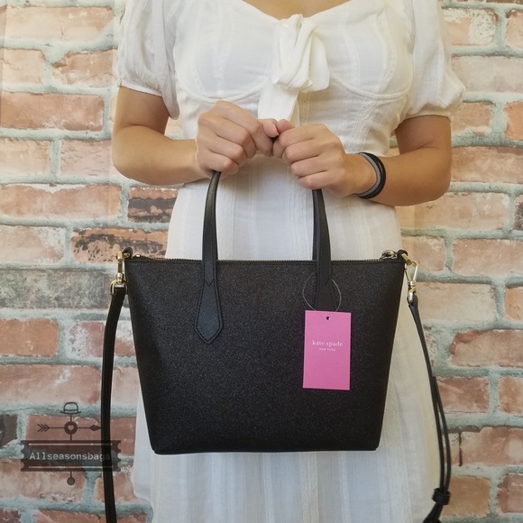 Kate spade SMALL Joeley Satchel black card holder - Picture 6 of 8